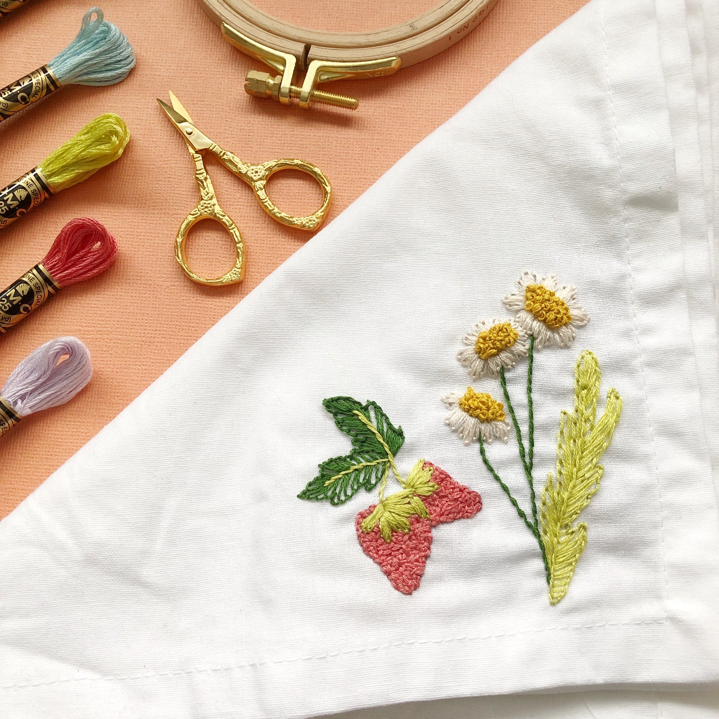Forest Forage - Peel Stick and Stitch Hand Embroidery Patterns