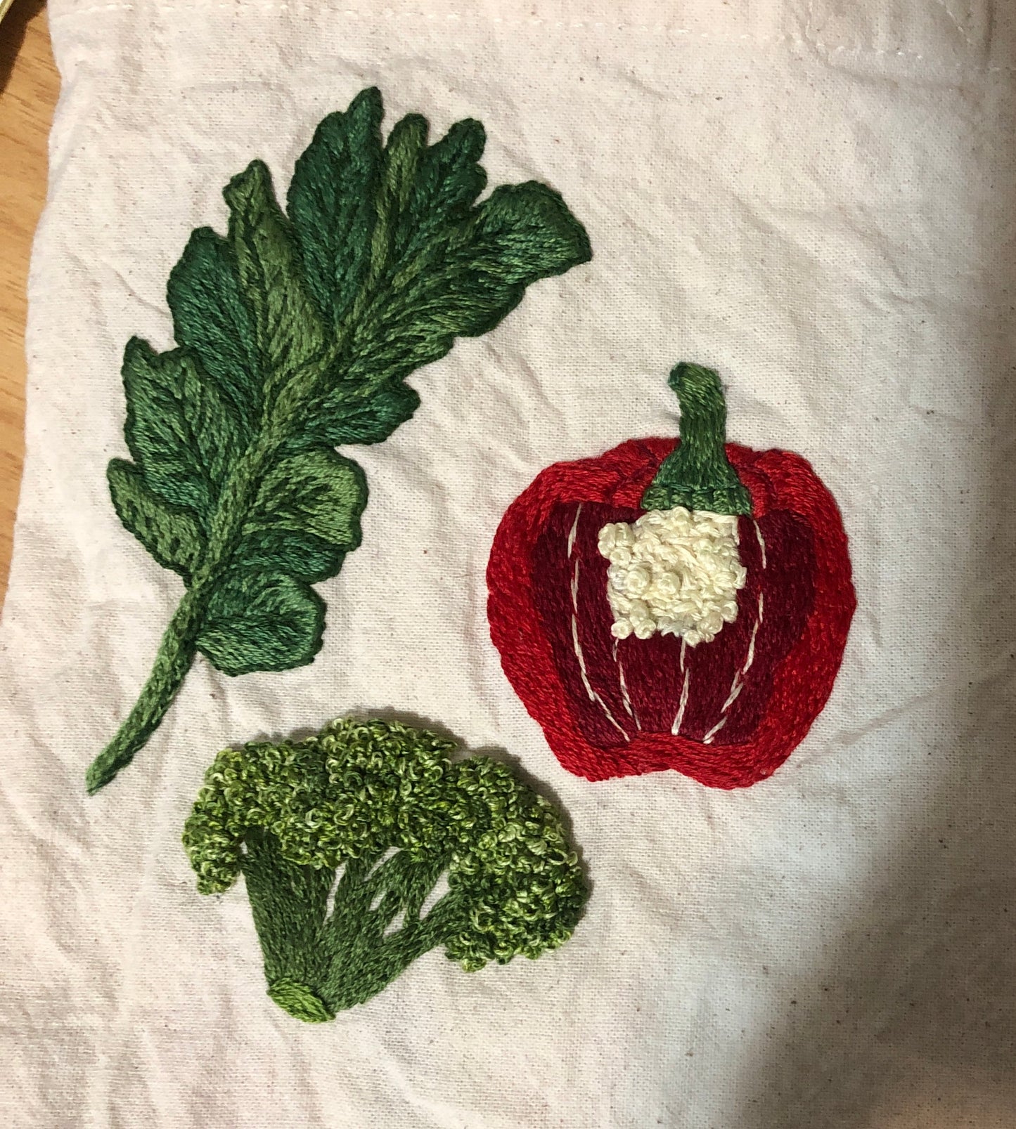 WORKSHOP: 8/15 Upcycle Your Tote Bag with Veggie Embroidery