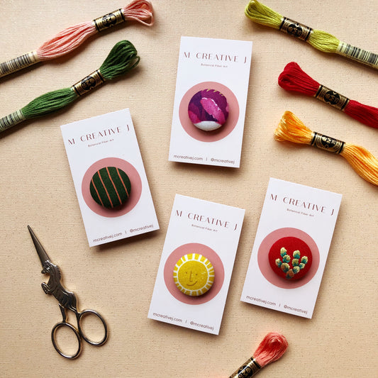 Surprise Needleminder: Embroidery Needle Holder