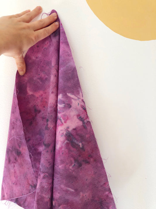 Berry Patch- Purple Ice Dyed Fat Quarter Fabric