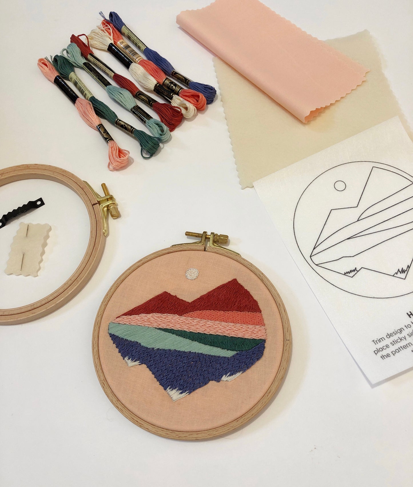 Mountainscapes - Intermediate DIY Embroidery Kit